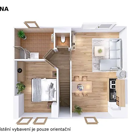 Apartma Katerina * Velké Losiny
